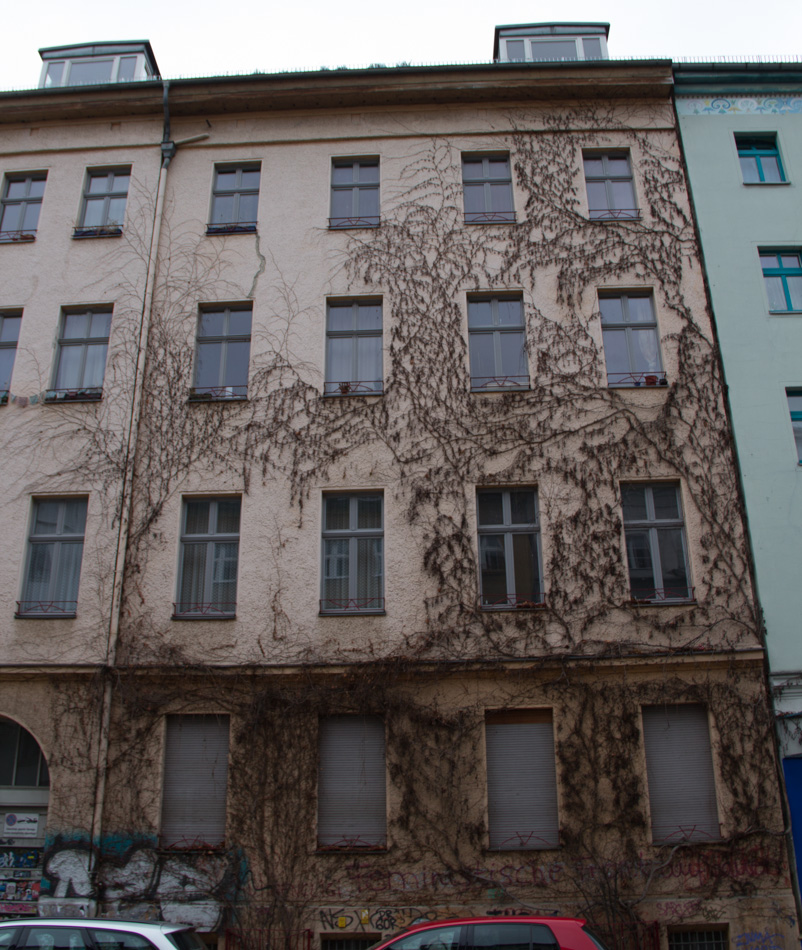 Hausfassade am Heinrichplatz