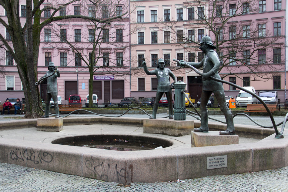 Der Brunnen am Mariannenplatz